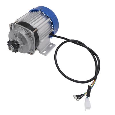 24V 500W Elektrická tříkolka Bezkartáčový motor Profesionální hliníkový kryt DC motor s permanentním magnetem a převodovkou
