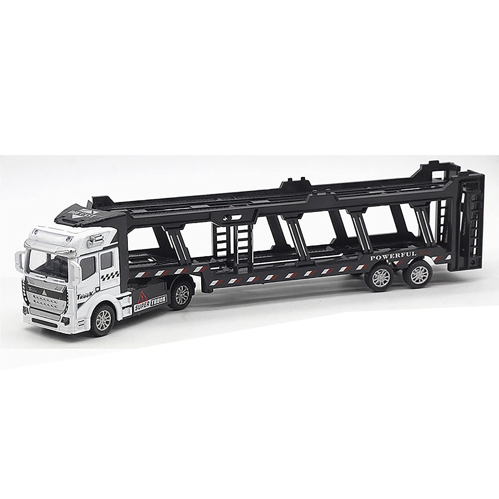 

morytrade Carrier Car Carrier Truck Toy Loading Vehicle Car Mini Car Общая длина 33 см 6+ 1/48 (белый) белый