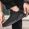 Fashion Comfortable Flying Weave Men's Casual Shoes Fashion Lightweight Man Casual Sneakers Summer Breathable Men Athletic Jogging Shoes