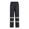 Impermeable y Pantalones Reflectantes para Trabajadores de Tráfico y Saneamiento