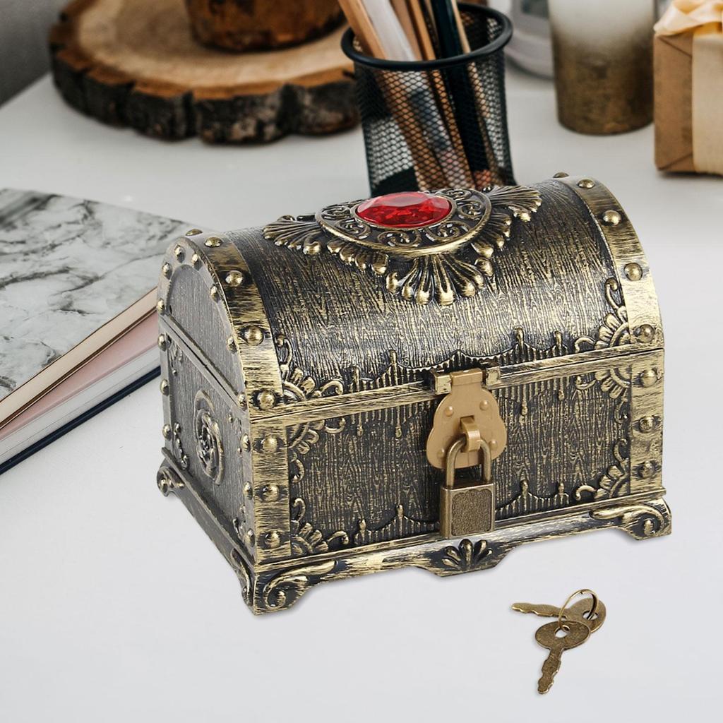 Pirate Treasure Box Props Pirate Chest Storage Box for Kids Adults Candy Cookies Boxes Wedding Themed Party Favors Decoration