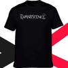 Evanescence Band Logo Black BASIC SHIRT Short Sleeve TD79