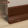 Door Bottom Seal Strip Self Adhesive Weatherproof Dust Proof Noise Reduction Draft Blocker 2.5M for Home Use
