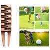 Golf Divot-Werkzeug Golf Divot-Markierer, Pitch-Rillenreiniger Golf Green-Gabel Putting Green-Gabel Trainingshilfen für Golf-Liebhaber
