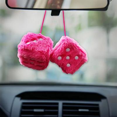 Doldurulmuş Zar Oyuncak Renkli 6cm Küp Kabarık Noktalı Zar Peluş Oyuncaklar Dekorasyon