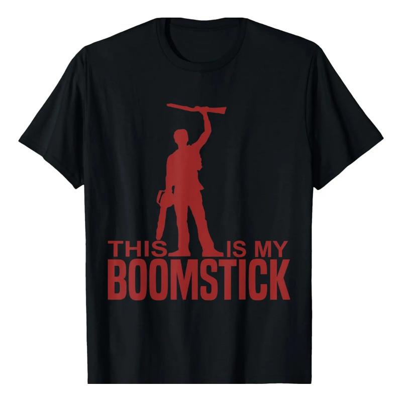 Camiseta This Is My Boomstick Shotgun Chainsaw Dead Camiseta S