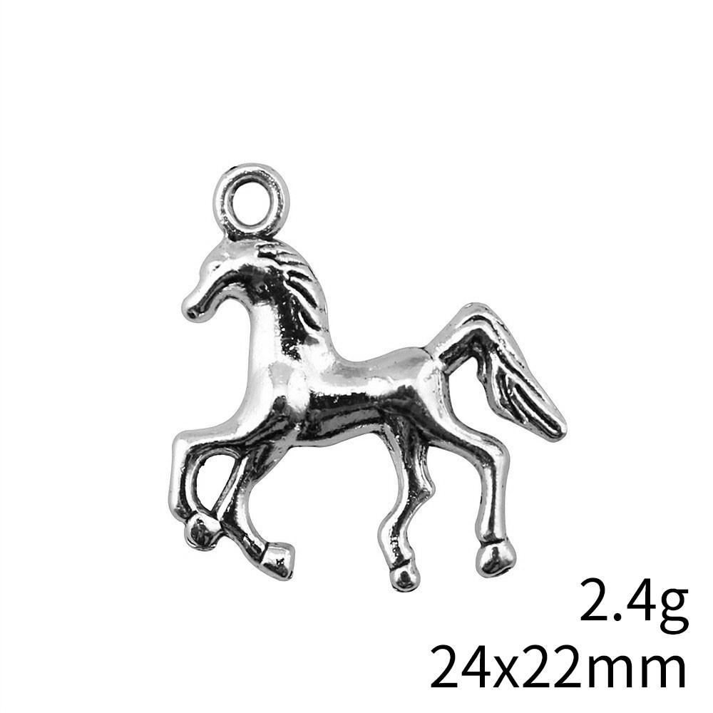 

Подвески для выпускного для изготовления ювелирных изделий Подвески в виде лошади Пегаса Подвески для мужчин A55-4pcs-24x22mm
