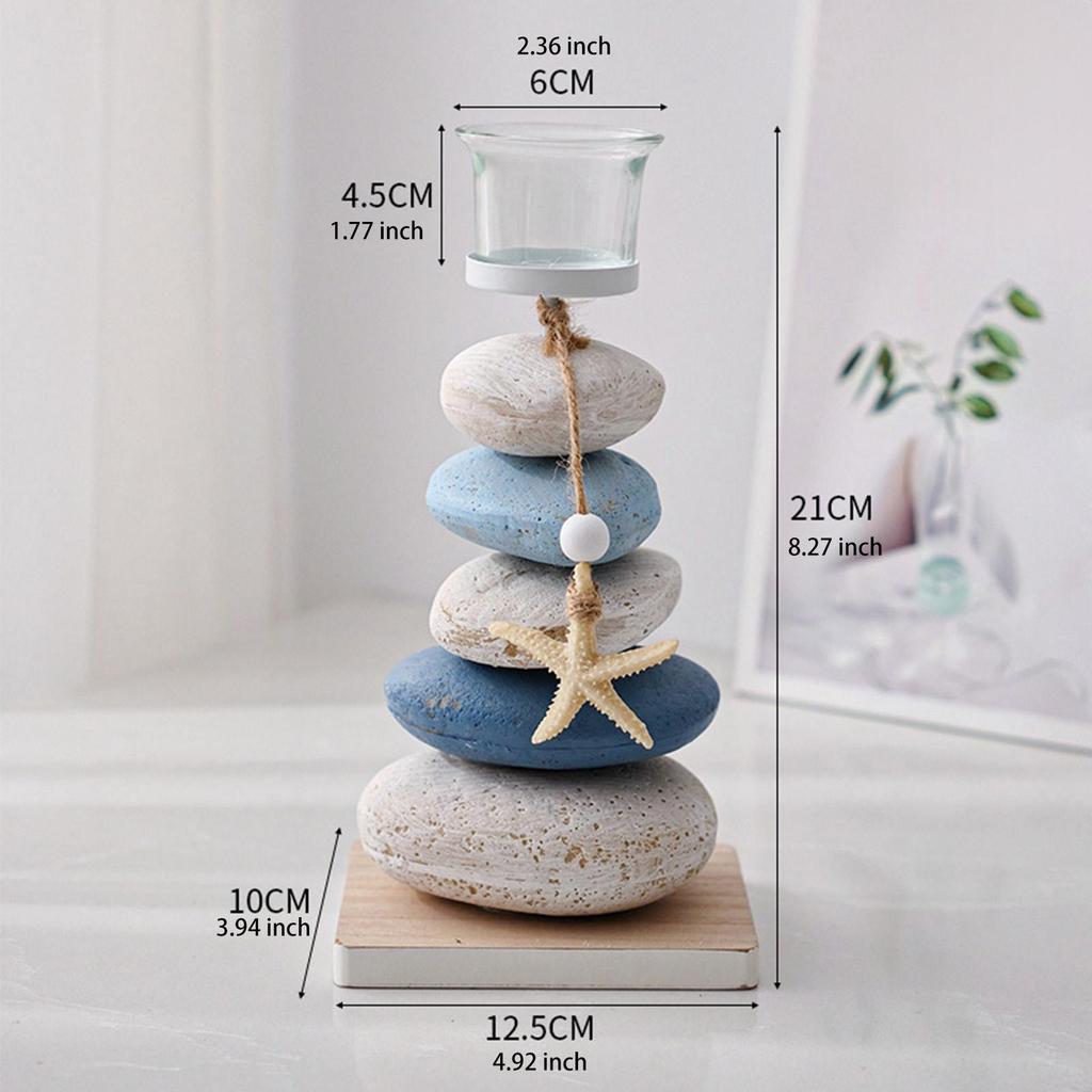 Nautical Candle Holder Decorative Tealight Candle Holder for Home Decoration Party Mantel Wedding Housewarming Gift