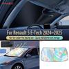 Pièces Automobiles Pour Renault 5 E-Tech 2024~2025 Pare-soleil de Pare-brise Avant de Voiture Bloque les UV Parasol Réfléchissant Protection Cover