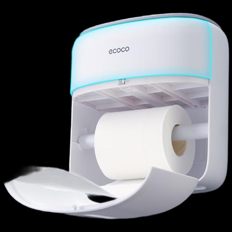 Yikeke Wall-Mounted Double-Layer Toilet Paper Holder