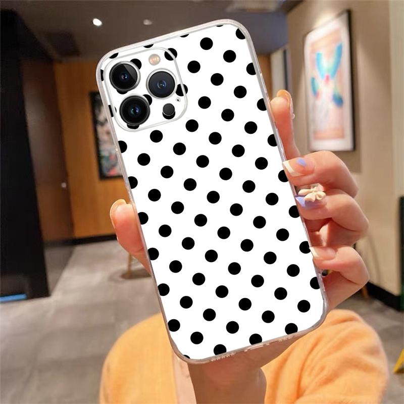 Phone Case For iphone 17ProMax 17 Pro Air 16 15 14 13 Pro Max 16 15 14 13 Pro 15Plus Polka Dots