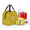 Yellow Duck Pattern Insulated Lunch Bag for Women Office Cooler Thermal Food Box Tote Leakproof Lunch Boxes Container