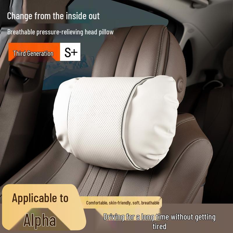 Alphard & Vellfire Neck Pillow and Lumbar Support Cushion for Car Interiors