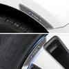 EHL2 4pcs Carbon Fiber Car Wheel Rim Stickers Auto Refit Accessories For Buick Excelle XT Envision Excelle GT Regal Encore Park GL8