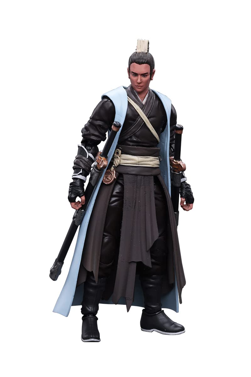 

JOYTOY Dark Source Taichang Дин Цин Масштаб ПВХ АБС Раскрашенная Подвижная Фигурка Секта Цзянху, [Тэйсэй], 1/18 & синий