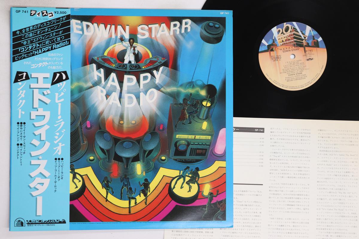 

LP Record EDWIN STARR - Happy Radio GP741 20TH CENTURY 1979 Japan Obi Soul/Funk Used