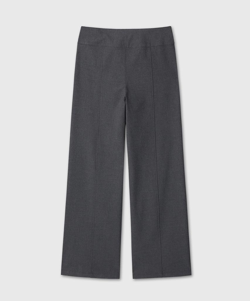 Daibeuinumeon Wickelhose mit breitem Gürtel (Holzkohle)