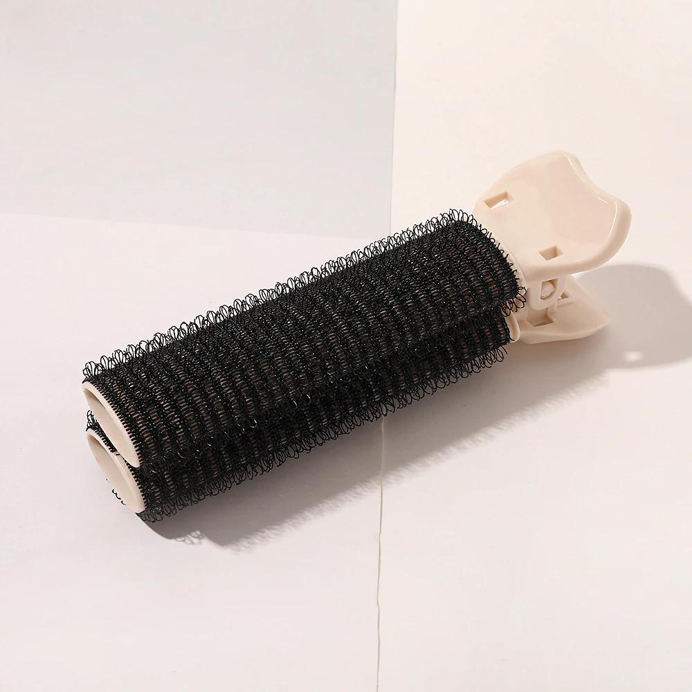 1/2/6pcs Hair Root Fluffy Clip Lazy Hair Edge Clip Women Top Styling Curling Barrel Portable Korean Bangs Side Clips Hair Roller