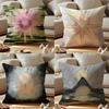 Starry Dream Cushion Cover Pattern Printed Pillowcase For Living Room Sofa Cushion Cover & Bedroom Decor