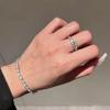 Women's Luxury Diamond Snake Bone Ring - Trendy, Unique Design