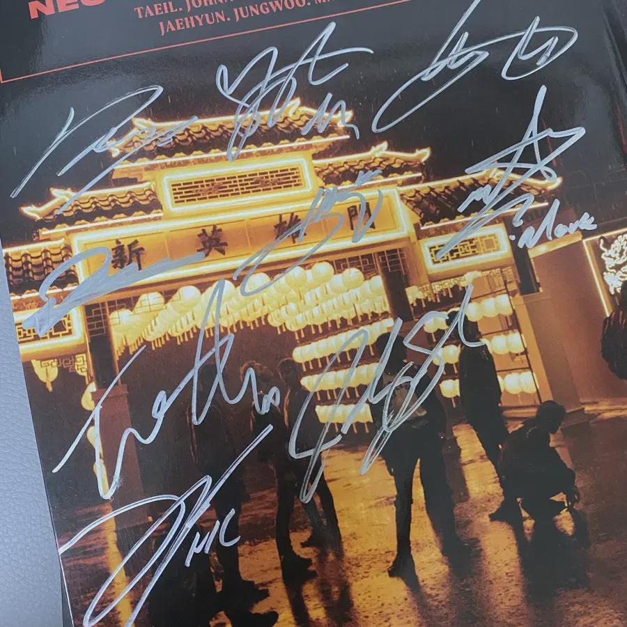 

Nct127 Autographed Album Utah Pocar Mark Signed