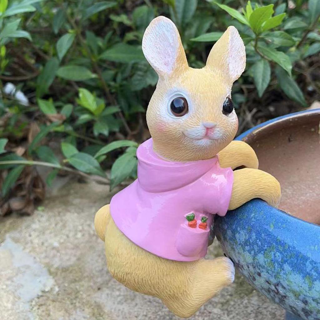 2pc Easter Craft Bunny Ornaments 3.5 Inch For Decorating And Easter Decorations Easter Craft Bunny Ornaments, Easter Decorations