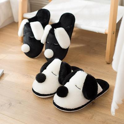 Moderne Hundeschuhe, Winter-Fellpantoffeln, Wohnzimmerpantoffeln, Hausschuhe