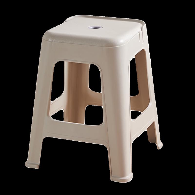 HUIHUADU Thickened Square Plastic Stool
