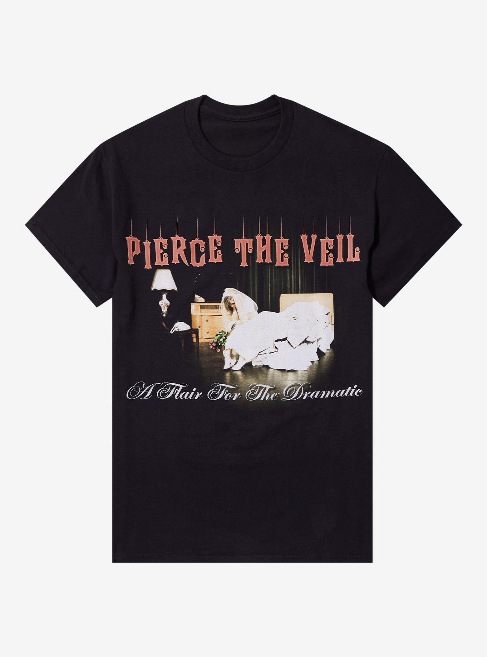 

2026 Pierce The Veil Flair for The Dramatic Boyfriend Fit Girls Printed Summer Luxury Brand Cotton Mens and Womens Tshirts 2XL