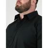 Duke Camicia da uomo D555 Corbin Taglia Kingsize a Maniche Lunghe
