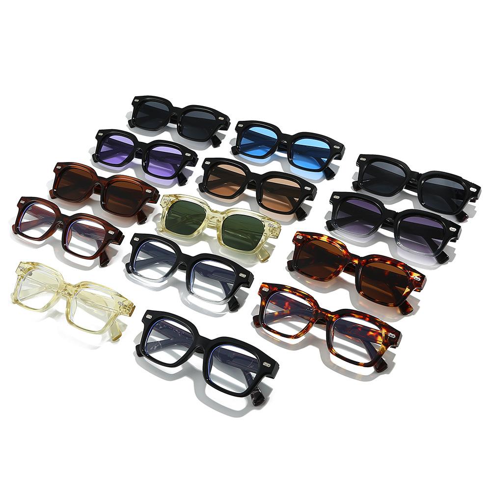 20 Men's Retro anti-UV Sunglasses Anti-blue Light Glasses for Women