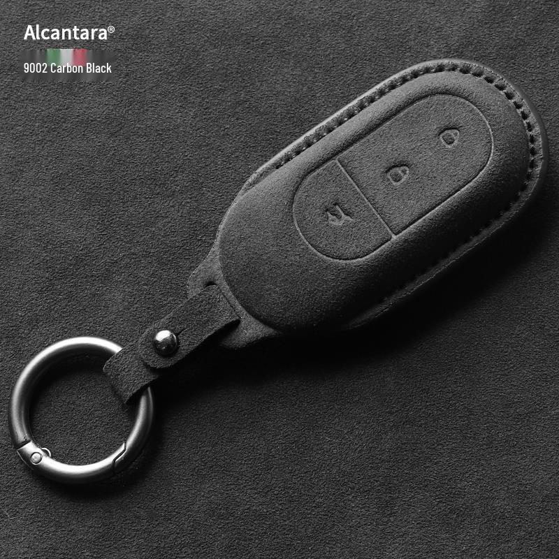 Leapmotor Key Case: Full Coverage Suede Key Bag for C11, C01, T03, S01 Models - Unisex 2023 Edition