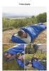 Adult Emergency Relief Sleeping Bag with Hood - Dirt-Proof, for Spring, Autumn, Winter Outdoor Camping and Disaster Relief.