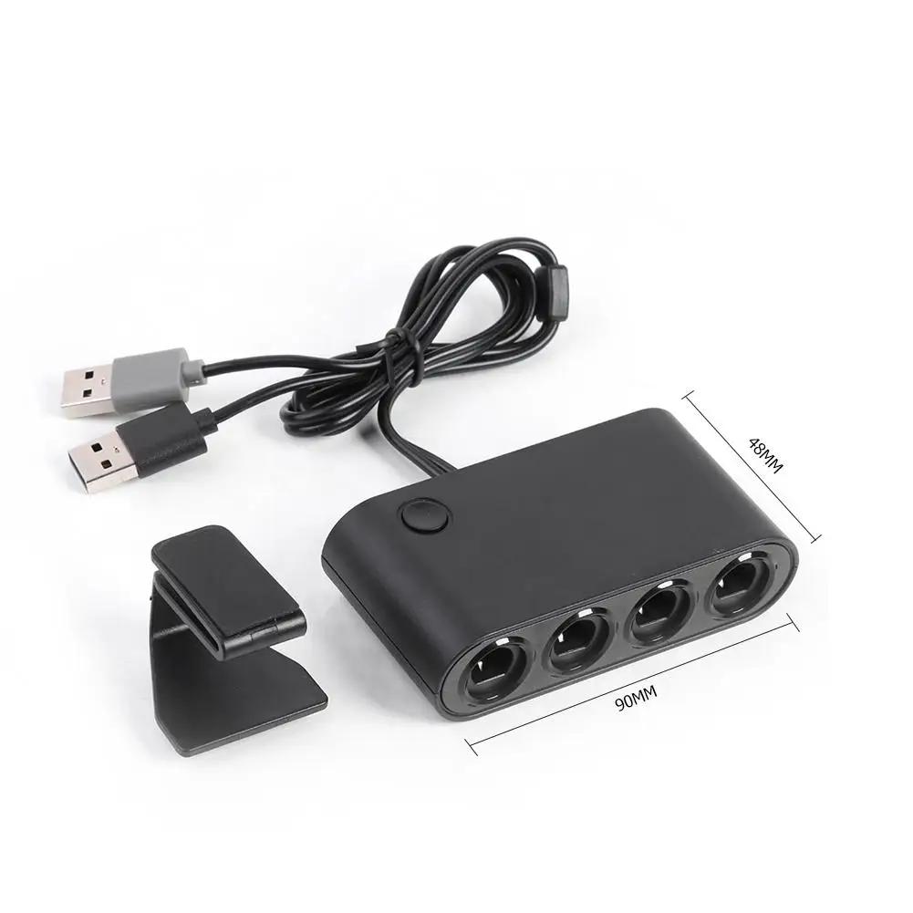 4-портовий ігровий конвертер для GameCube GC Controller USB-адаптер для Nintend Switch NGC/Wii u/PC Star Fighting Підтримка Dropshipping