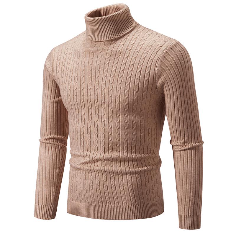 Men's Thermal Turtleneck Sweater