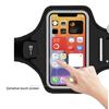 Running Sports Phone Armband Bag with Pocket for Earbuds Car Keys Reflective Arm Strap Sweat-proof Mobile Phone Holder