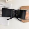 Women's Fashion Lace-up Elastic Waist Belt - Versatile & Slimming 