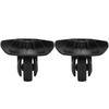 J-ouuo 2 PCS A52 Mute Single Low Wheels for Suitcases and Luggage, Replacement Universal Wheel Casters for Outdoor Use