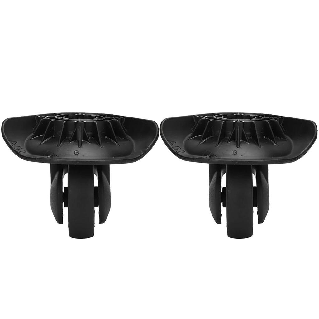 J-ouuo 2 PCS A52 Mute Single Low Wheels for Suitcases and Luggage, Replacement Universal Wheel Casters for Outdoor Use