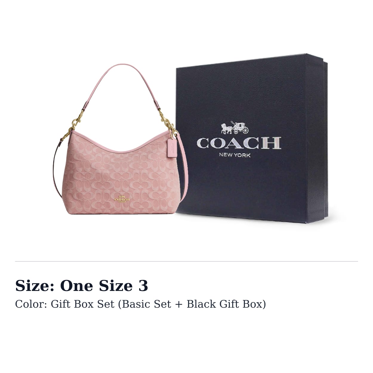 COACH Laurel Fabric Shoulder Bag Large