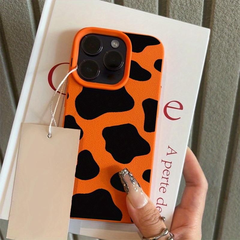 Coque de téléphone souple motif léopard noir pour iPhone 16 15 14 13 12 11 17 Air Pro Max Coque pour iPhone XS Max X XR 16 Plus Funda