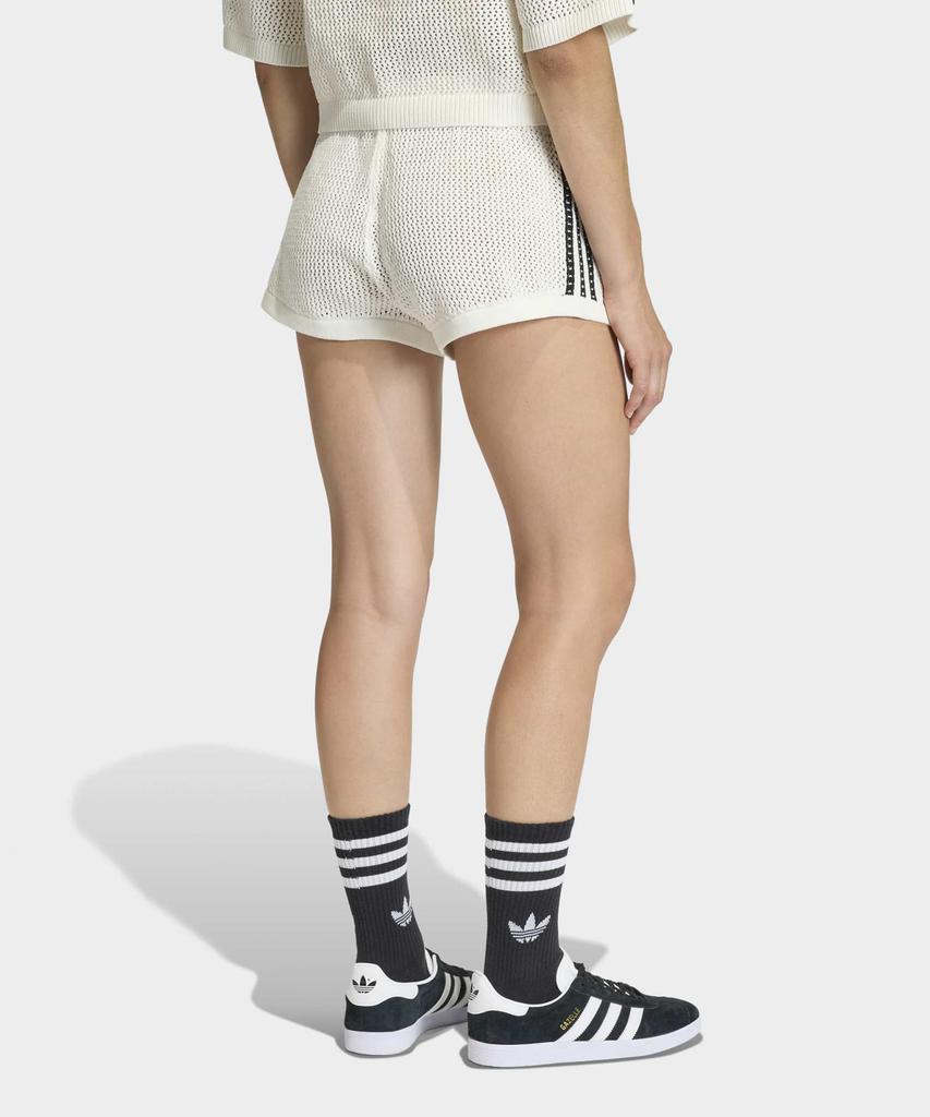 ADIDAS Knit Crochet Shorts - White / Kc6477