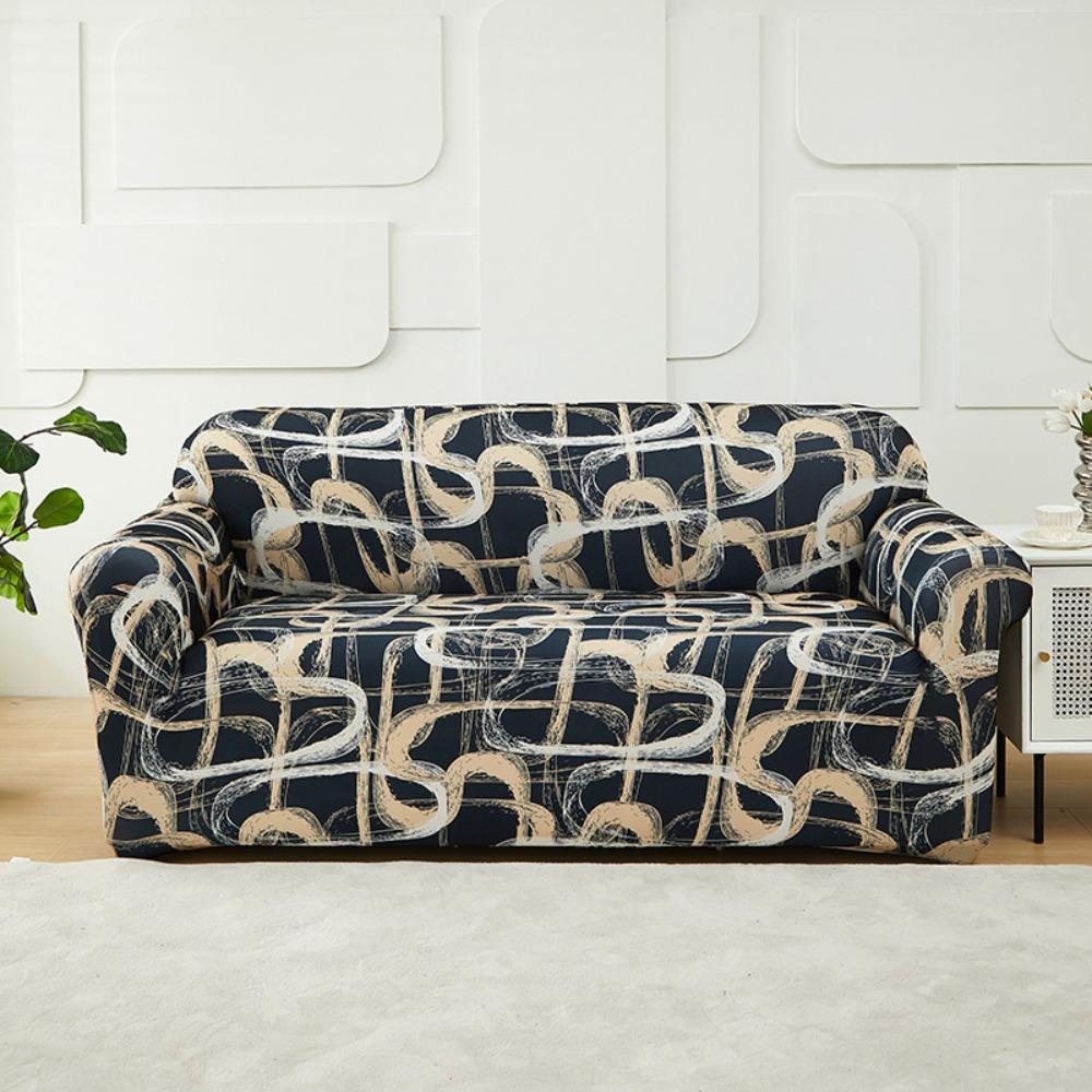 Elastic Sofa Slipcover Full Coverage Non Slip Stretchable Sofa Protector for Home Decor