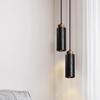 Wabi-Sabi Yellow & Black Travertine Pendant Light for Bedside, Restaurant, or Bar Counter