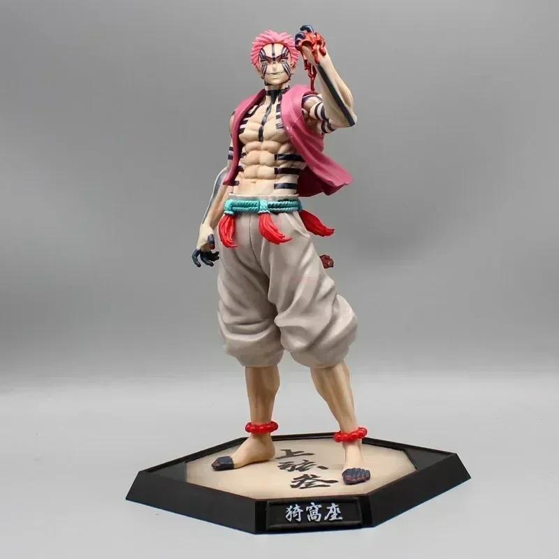 30cm  Figure Himejima Gyoumei Figure Tomiokagiyuu Action Hantengu Akaza Figures Statue Model Toy