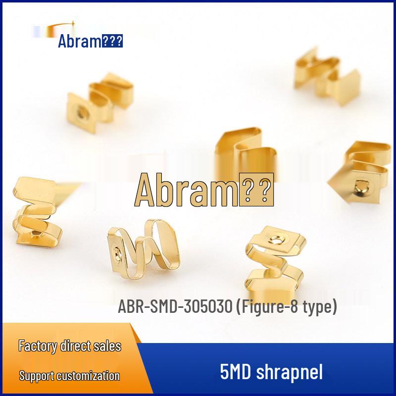 

Aibairei Gold-Plated SMD Spring Clip for PCB in New Energy Vehicles