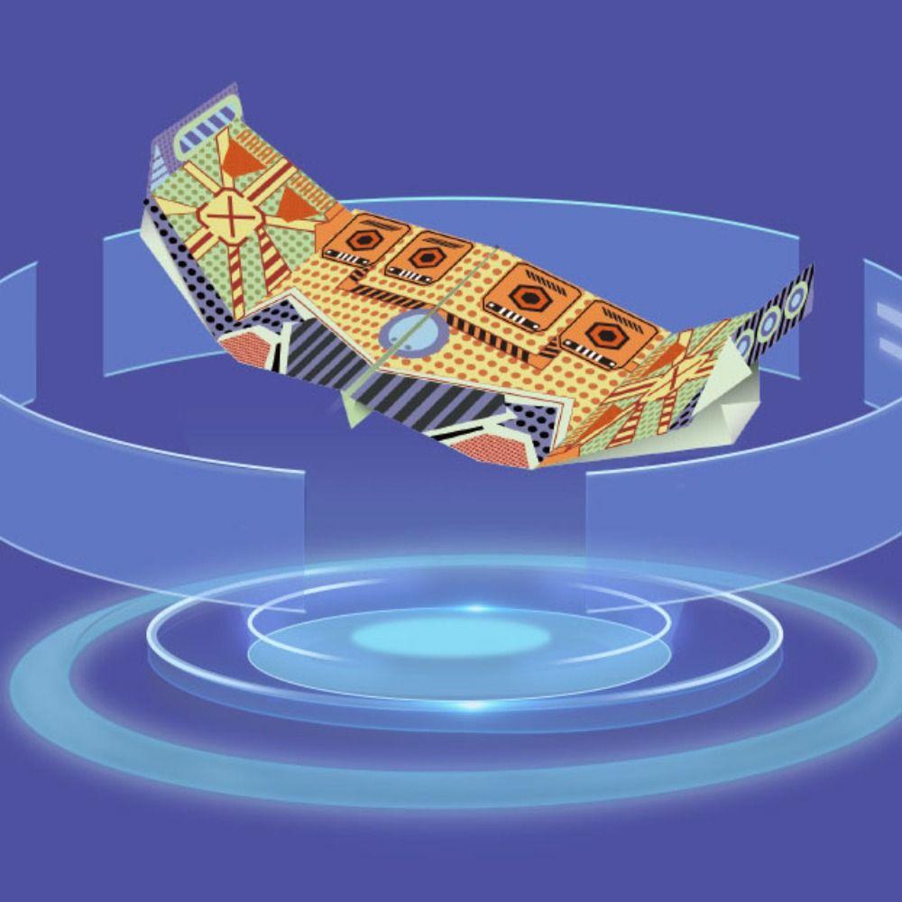 Montessori Airplane Origami Set Paper Versatile Paper Aircraft Toy  Boys Baby Girls