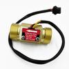G3/4" Brass Water Copper Flow Sensor Turbine Meter Magnetic Hall Effect Sensor YF-B6