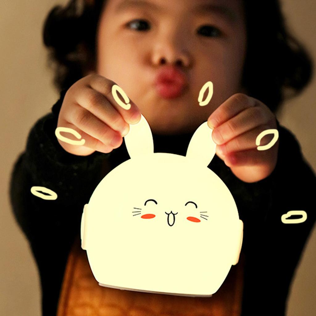 Luce notturna per bambini a forma di pera, luce notturna kawaii per