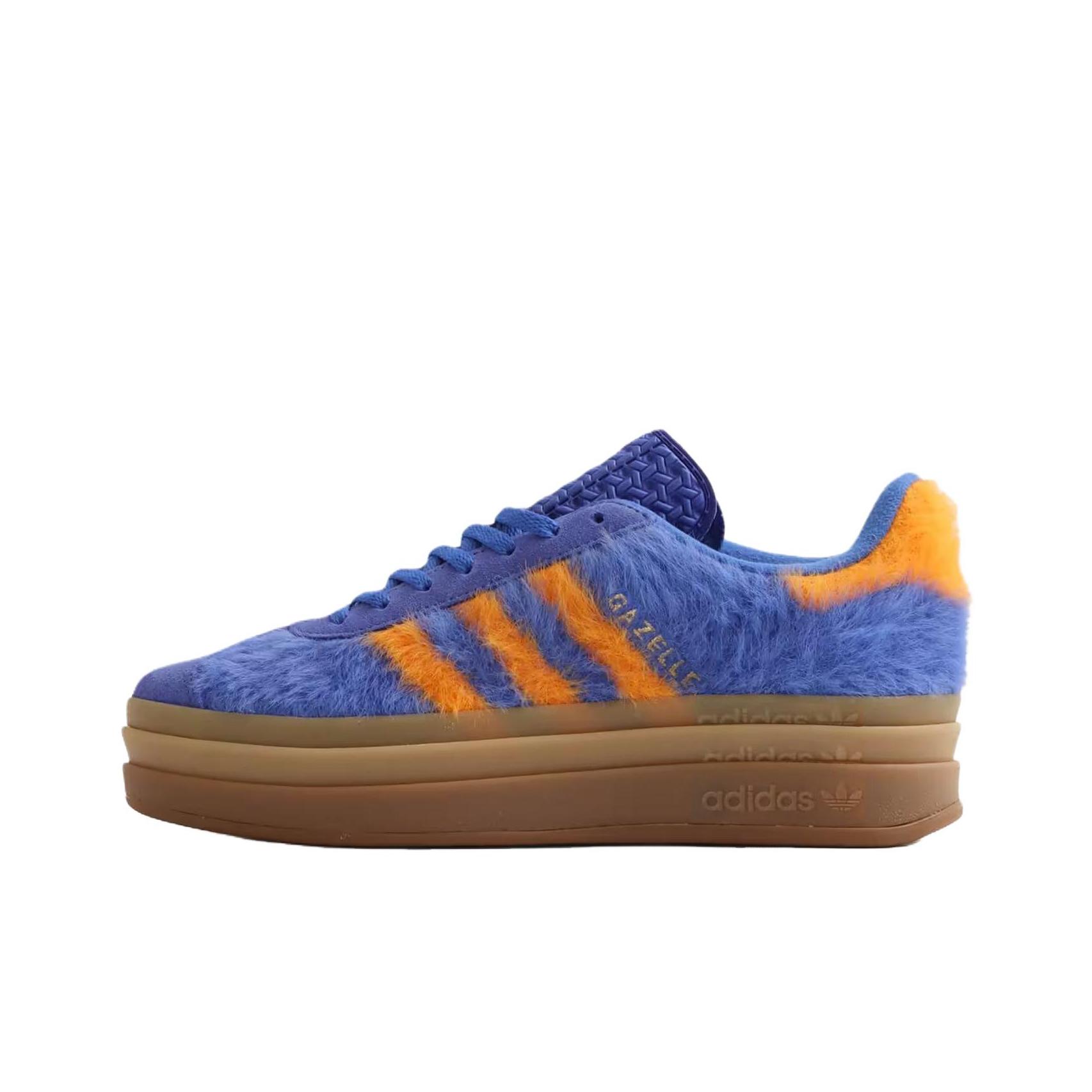 

Adidas Originals Gazelle Bold Classic Comfortable Sneakers Women Sneakers Blue JS3906 38